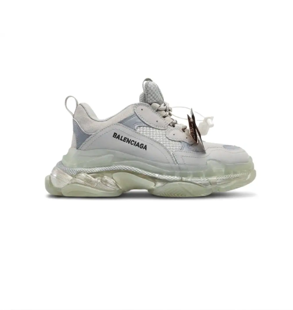 Balenciaga Triple S Clear Sole Grey