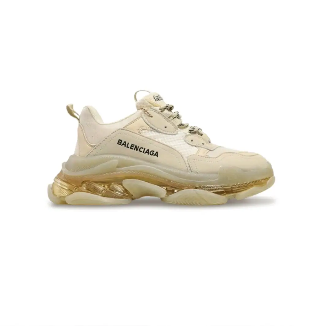Balenciaga Triple S Cream/Gold