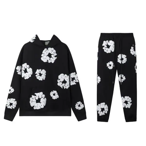 Denim Tears Set Long Black