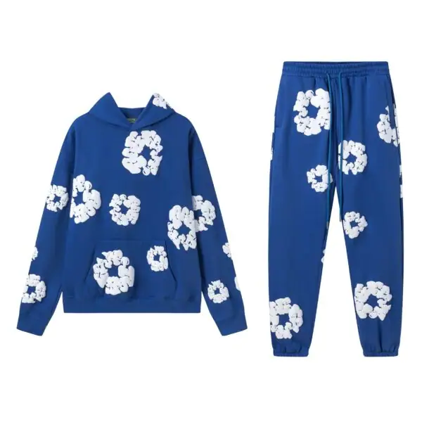 Denim Tears Set Long Blue