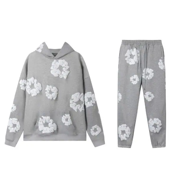 Denim Tears Set Long Grey