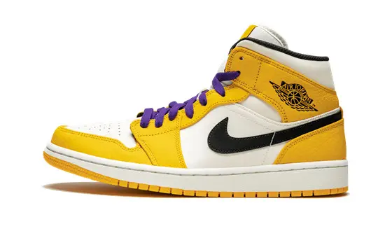 Jordan 1 Mid Lakers