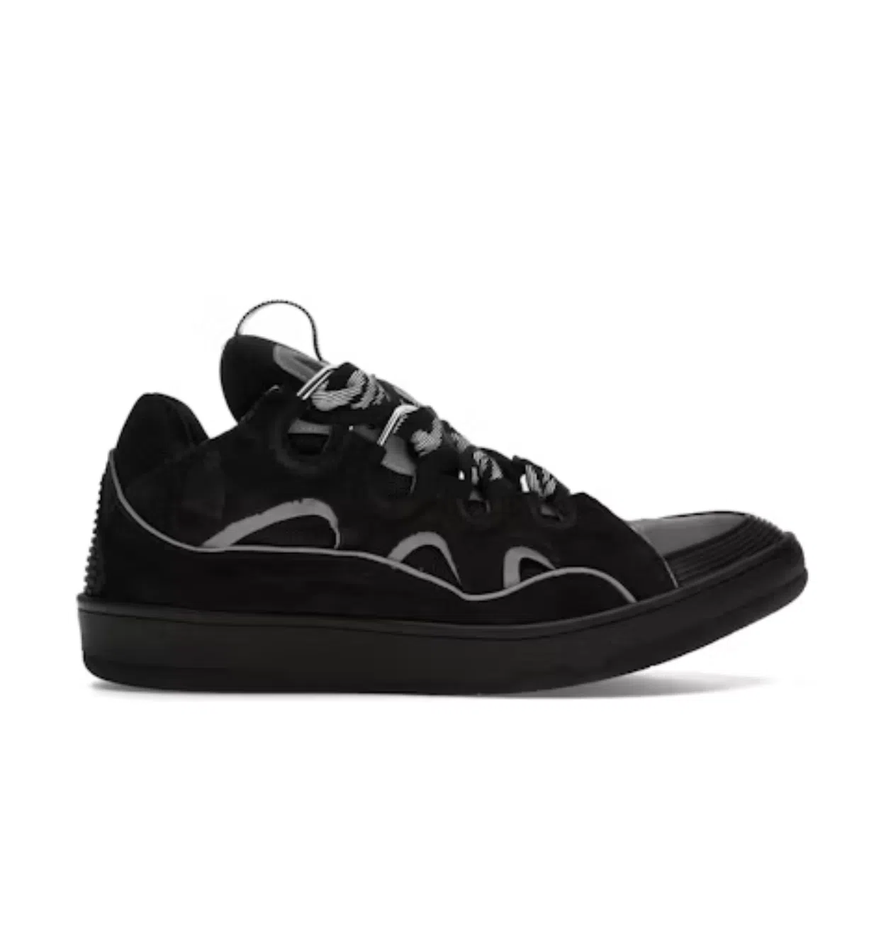 Lanvin Curb Black Reflective