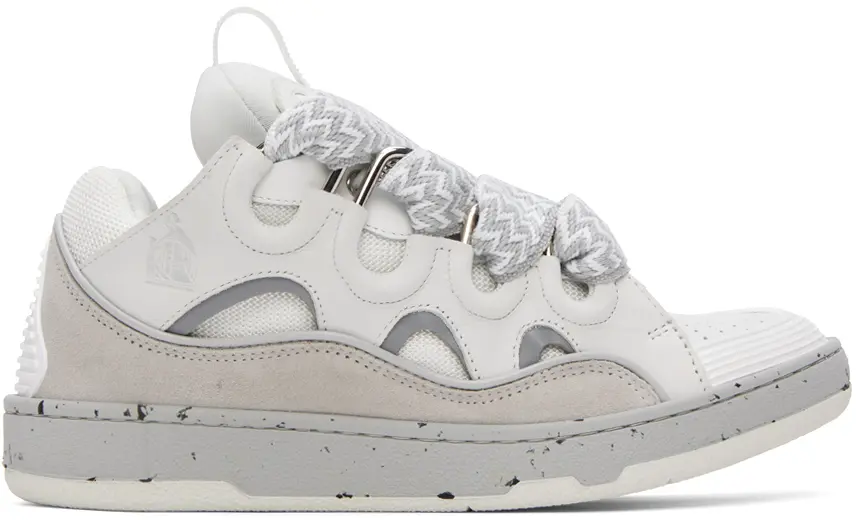 Lanvin Curb White Grey