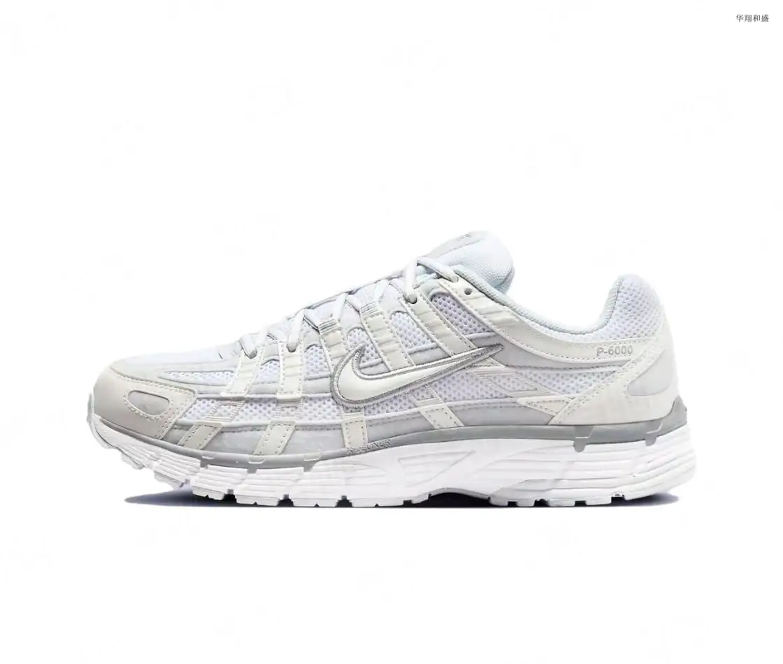 Nike P-6000 White/Silver