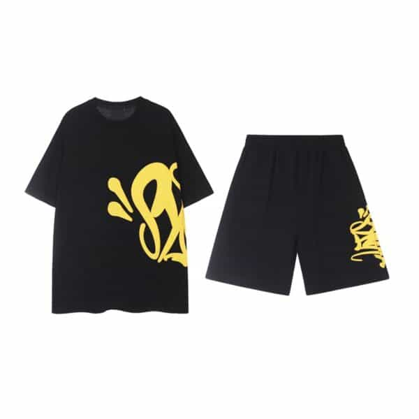 Syna World Set Short Black/Yellow
