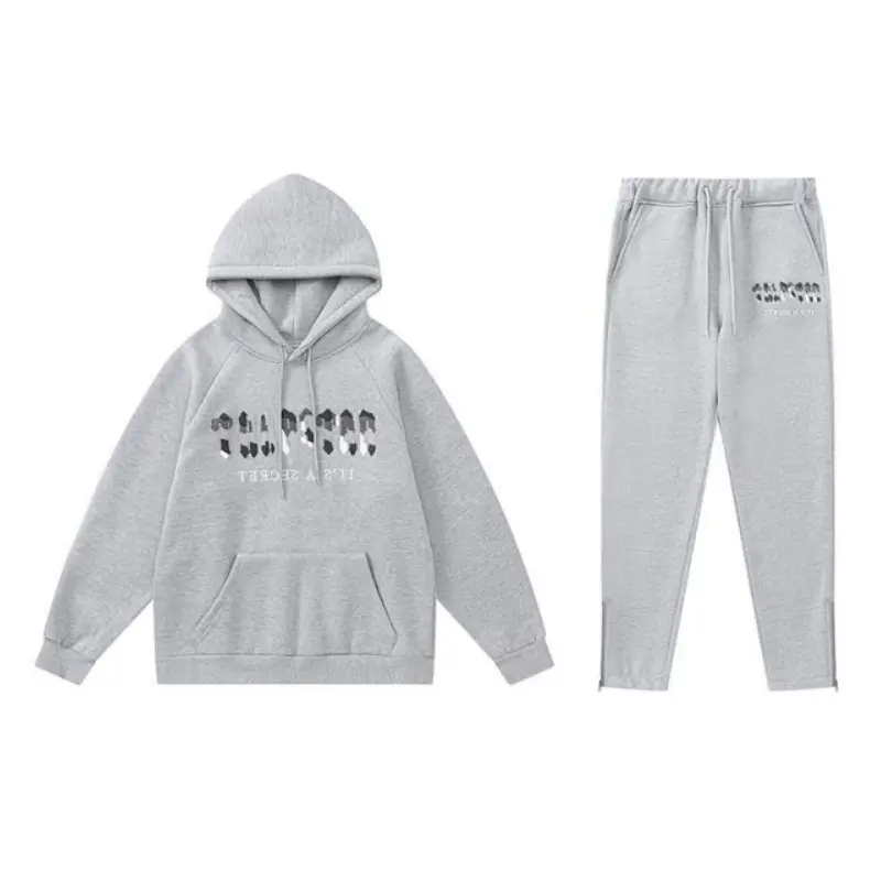 Trapstar Set Long Grey/Black