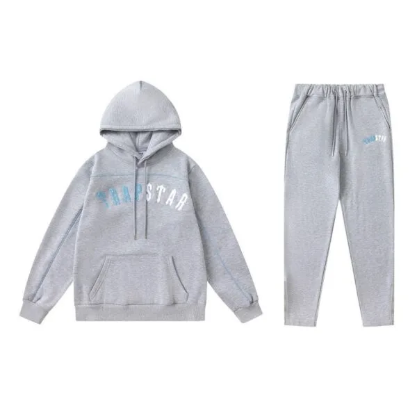 Trapstar Set Long Grey/Blue