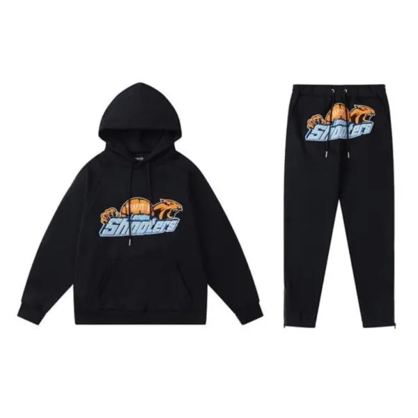 Trapstar Set Long Shooters Black/Orange