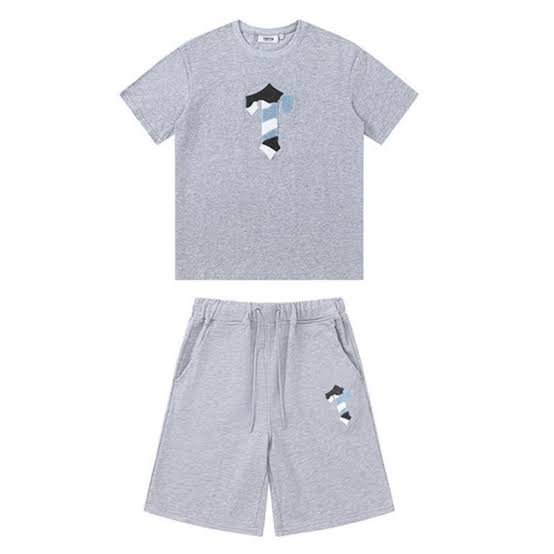 Trapstar Set Short "T" Grey
