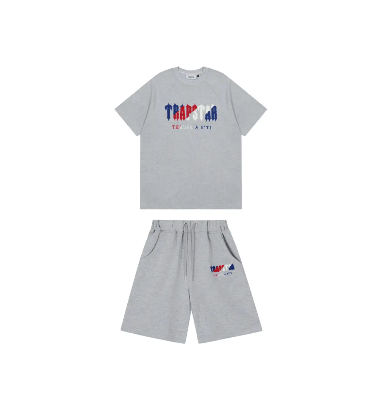 Trapstar Set Short Grey/Multicolor