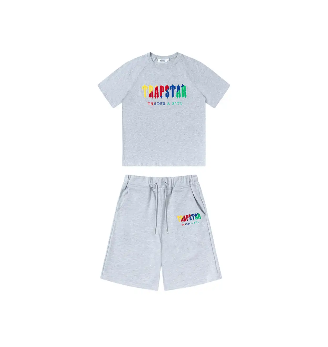 Trapstar Set Short Grey/Multicolor
